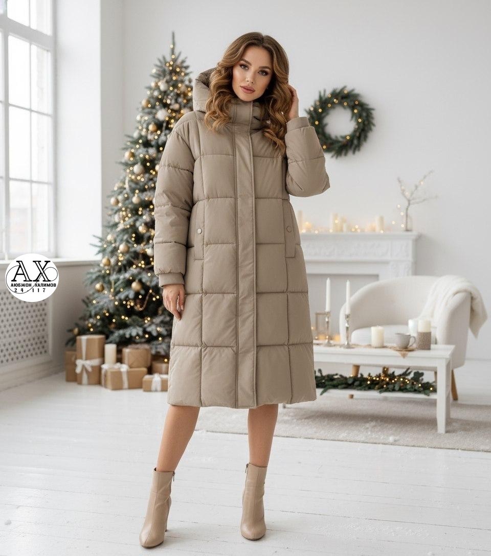 стильные пуховики,бежевый пуховик,женские пуховики,длинные пуховики,пуховик