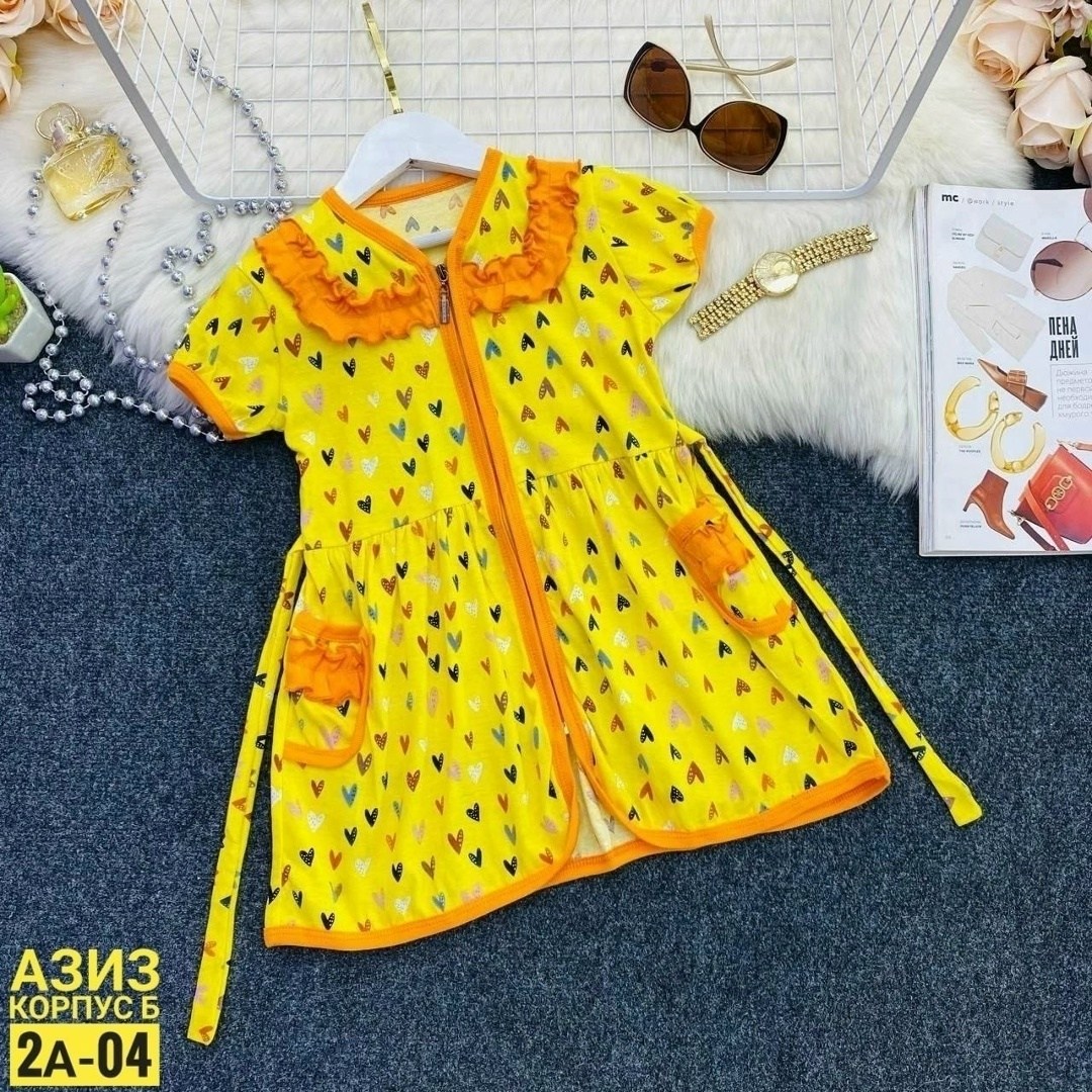 детский халат для девочек,платье для девочек,халат детский,халат для девочек,