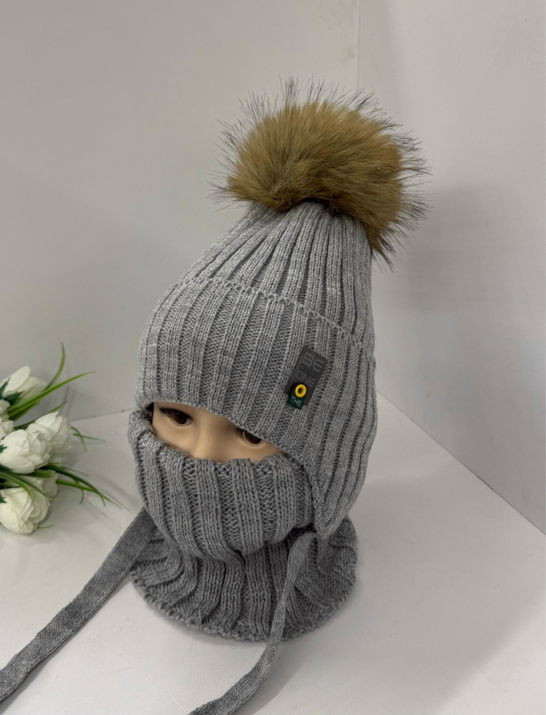 комплект шапка снуд,шапка и снуд для детей,шапка и снуд,комплект шапка и снуд для мальчика,детская шапка