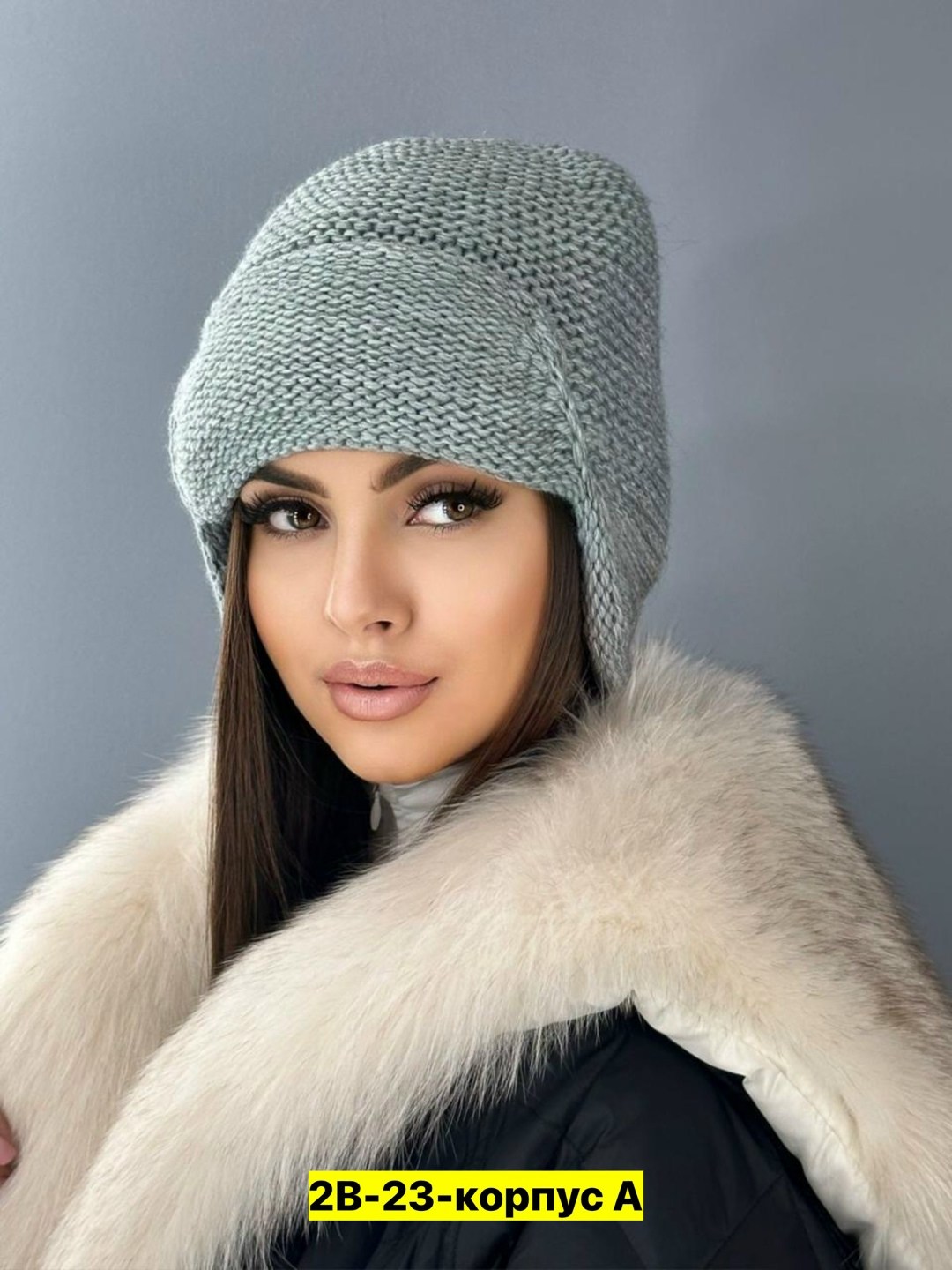 шапка женская зимняя из ангоры,шапка женская вязаная,шапка ушанка женская вязаная,шапка для женщин,женская шапка