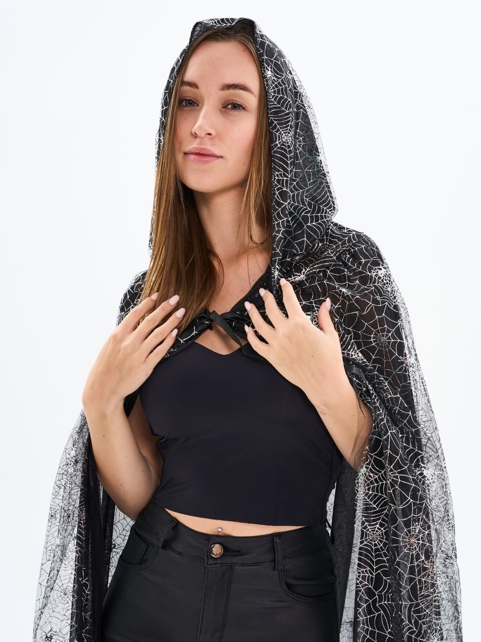 прозрачная накидка,накидка,накидка с капюшоном,плащ с капюшоном,карнавальный плащ