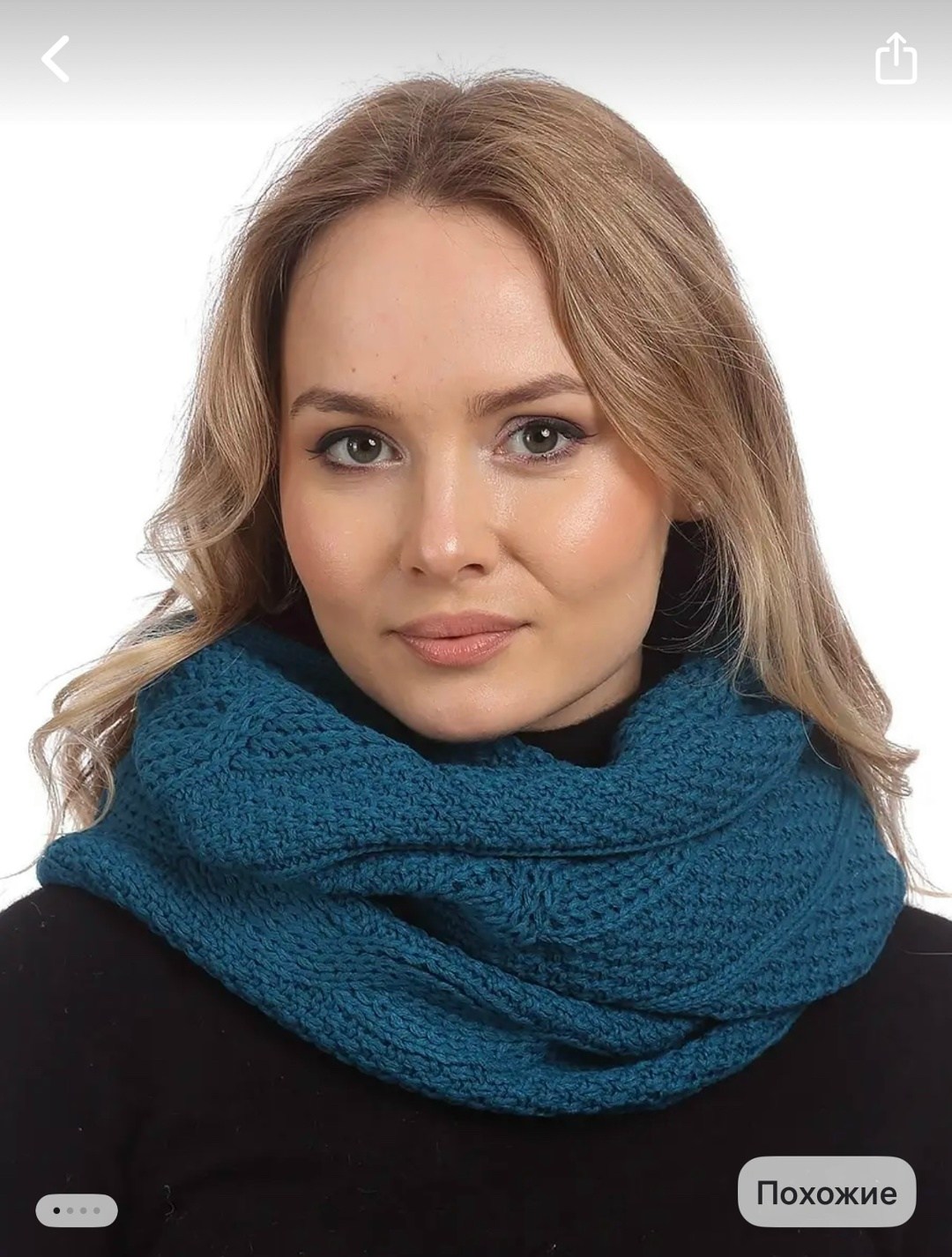шарф вязаный,шарф вязаный однотонный,снуд женский шарф,шарфы снуды,снуд