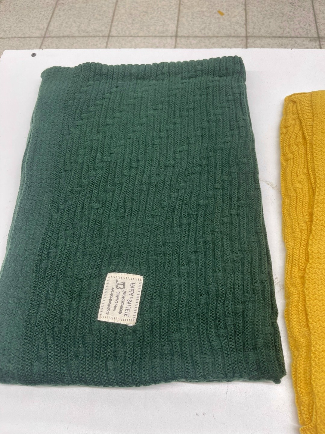 плед вязаный,вязаные шарфы,зеленый плед,плед,плед однотонный