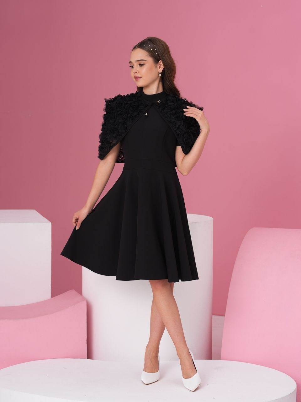 нарядное платье,платье нарядное для девочек,черное платье для девочки,платье черное,платье