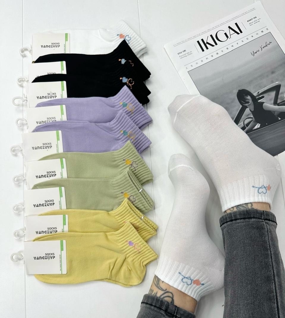 носки женские 10 пар,женские носки,носки короткие женские,носки оптом,женские носки хлопок