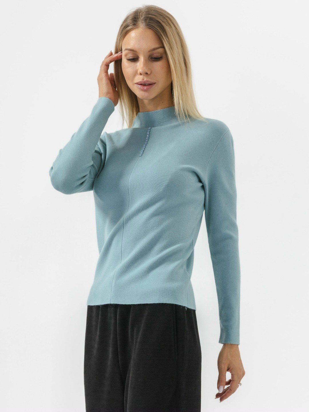 голубая водолазка женская,водолазка,голубая водолазка,водолазка женская,голубой джемпер