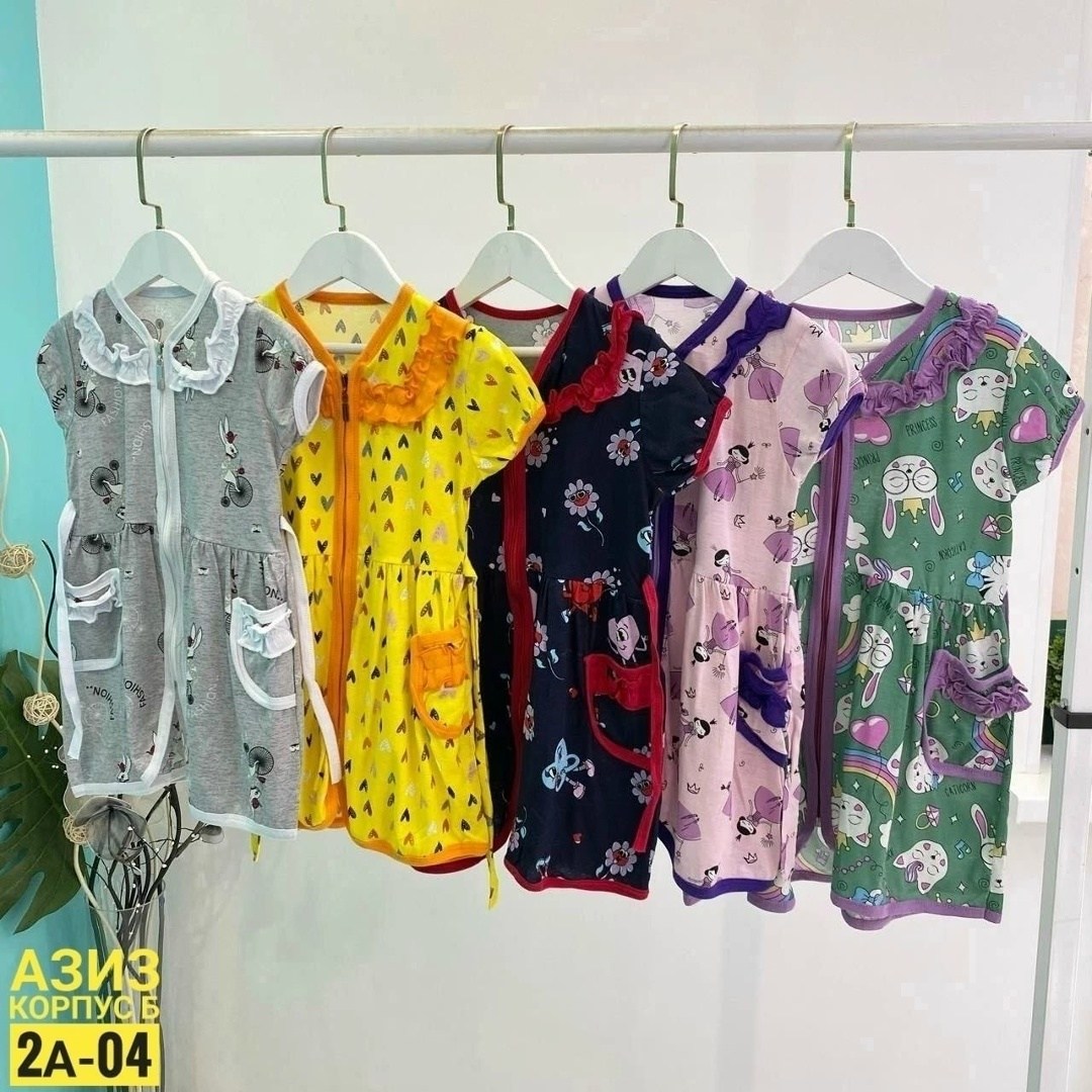 детский халат для девочек,платье для девочек,халат детский,халат для девочек,