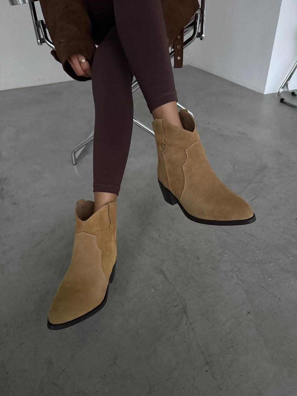 замшевые казаки,,замшевые ботинки,казаки женские,женские ботинки