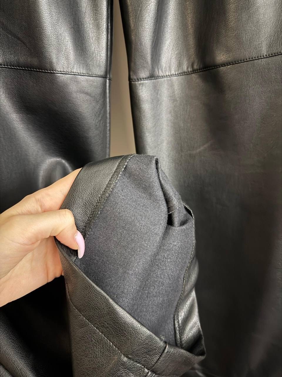 брюки кожаные,брюки женские кожаные,кожаные штаны,прямые брюки из экокожи,брюки женские из экокожи