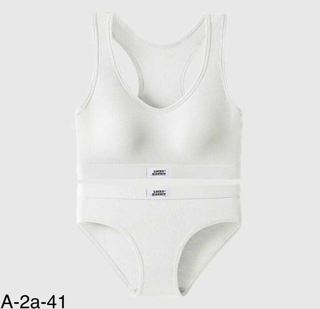 комплект нижнего белья белый,комплект нижнего белья женские,нижнее белье женское бесшовное комплект,комплект бесшовного нижнего белья топ и трусы,комплект бесшовного нижнего белья