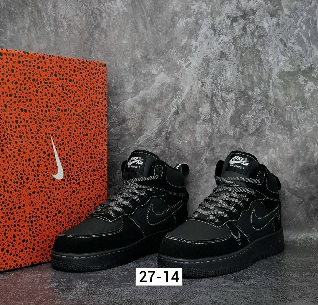 зимние кроссовки nike,зимние кроссовки nike air force 1,кроссовки зимние мужские nike,найк аир форс 1 черные зимние,кроссовки зимние nike air force