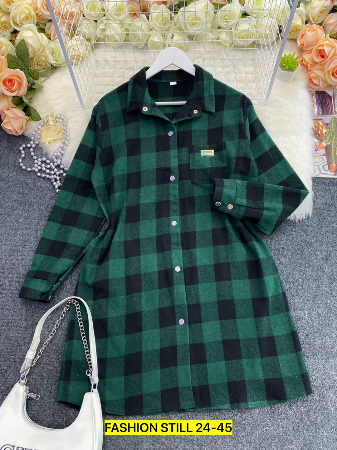 рубашка женский,клетчатая рубашка женская,рубашка в клетку женская,повседневная рубашка,зелёная рубашка в клетку женская