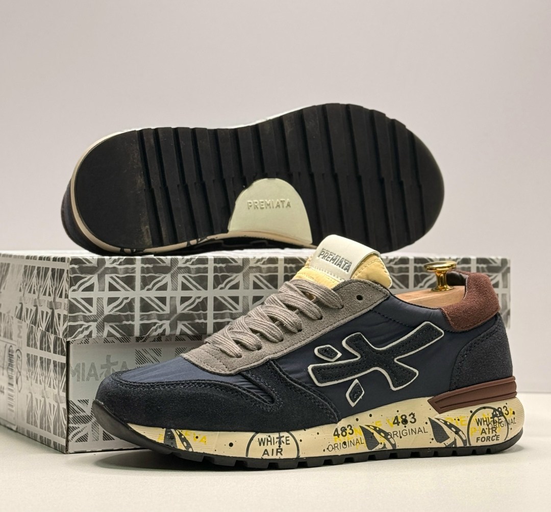 кроссовки мужские premiata,кроссовки premiata,кроссовки premiata mick,комбинированные кроссовки premiata,кроссовки premiata кроссовки