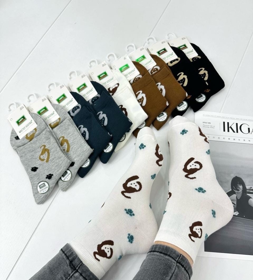 носки женские 10 пар,носки женские,носки комплект,носки для женщин,носки женские хлопковые