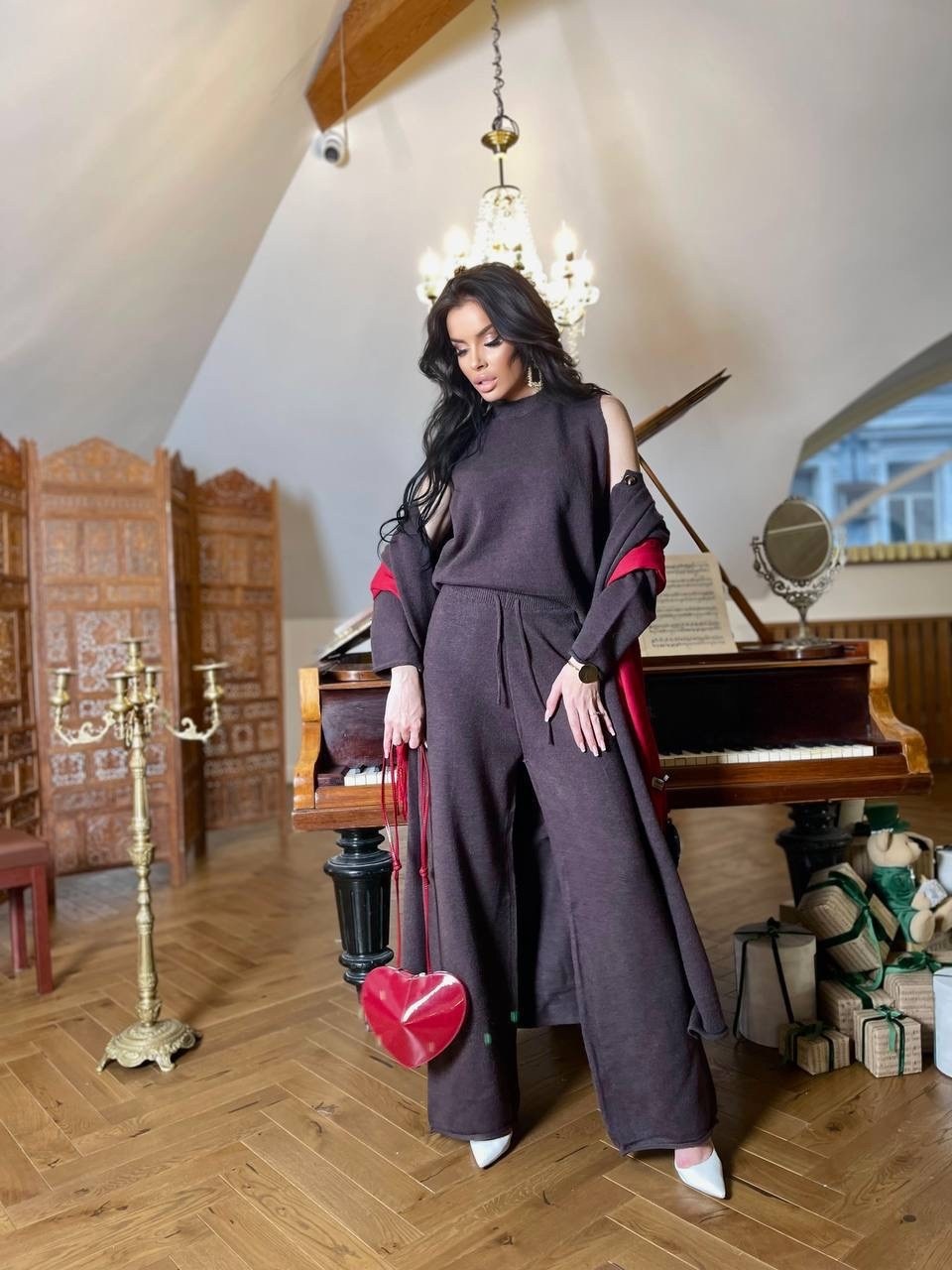 трикотажные костюмы,костюм с кардиганом,вязаные костюмы,трикотажный костюм тройка,костюм тройка