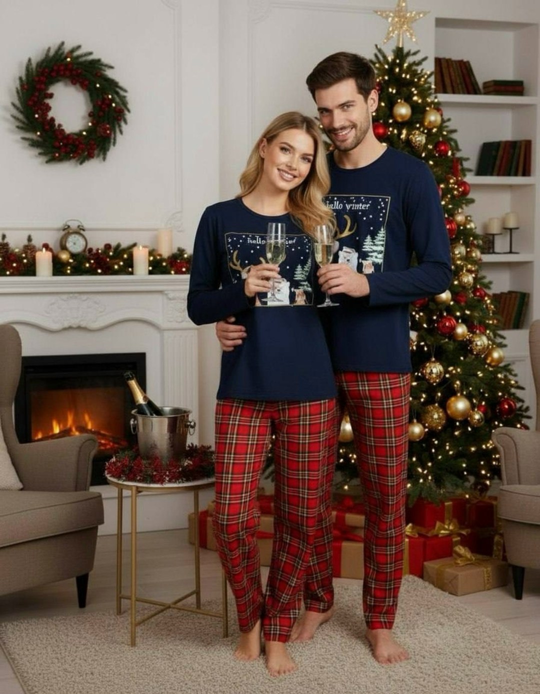 женская пижама,пижама женская новогодняя,пижама мужская новогодняя,пижама новогодняя,пижама мужская