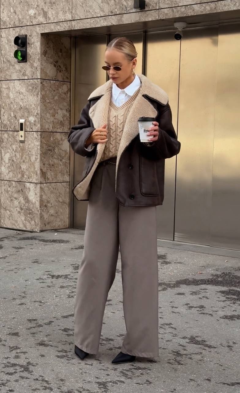 модные дубленки,стильная дубленка,повседневная куртка,стильная дубленка женская,теплая куртка