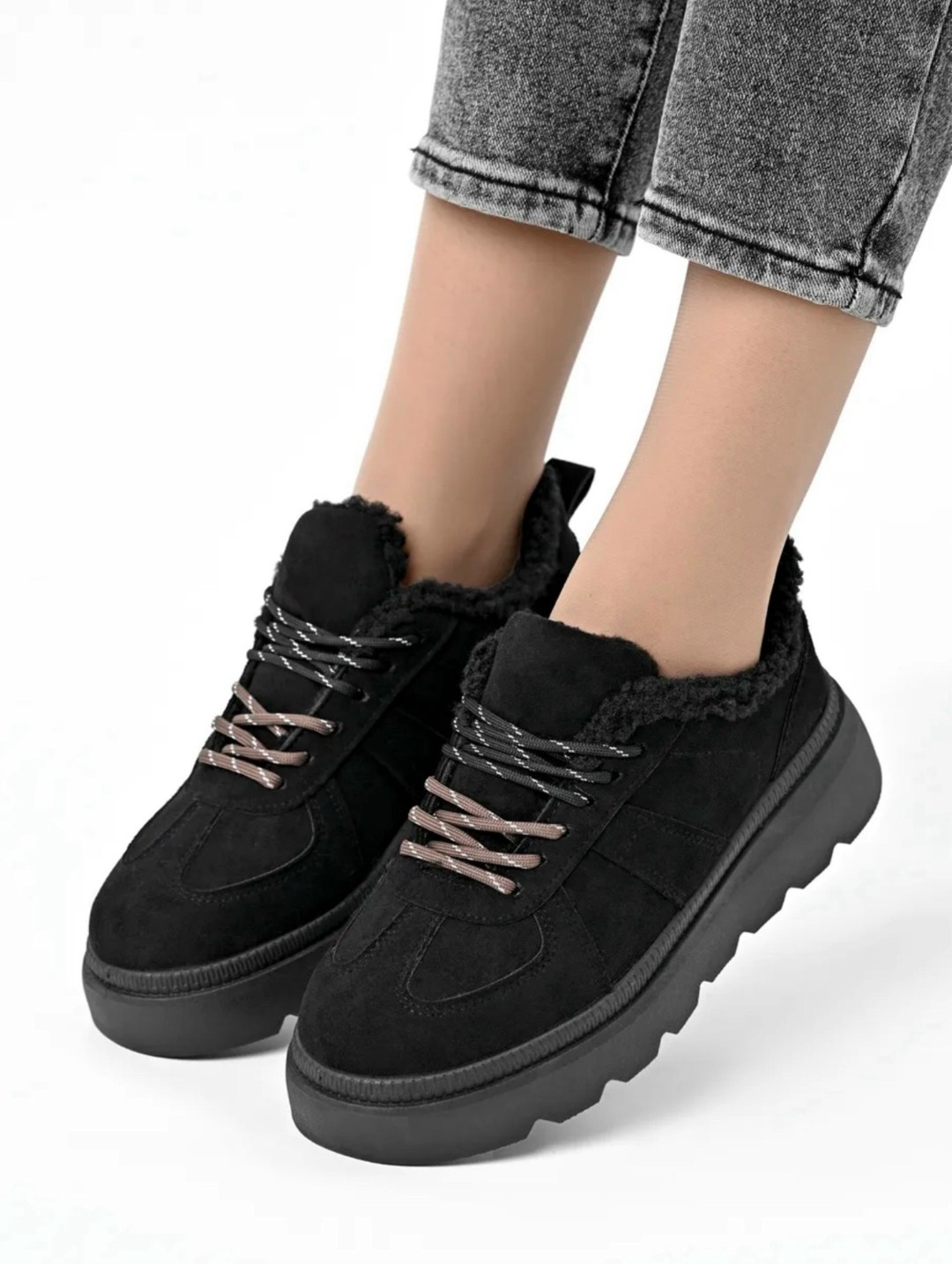 кроссовки женскиe,черные кроссовки,,кроссовки замшевые,низкие кроссовки