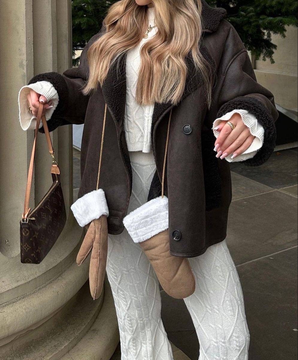 дубленка оверсайз женская,стильная дубленка,дубленка оверсайз,дублёнка авиатор,дубленка женская