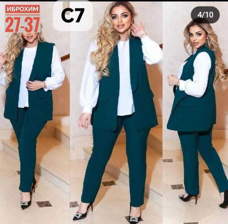 костюм женский тройка,костюмы брючные,костюм брючный с жилетом,костюм тройка,костюмы женские брючные