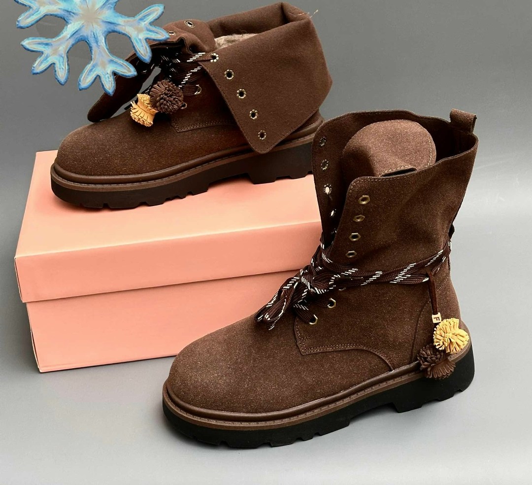 ,женские ботинки,ботинки miu miu,женская ,ботинки замшевые