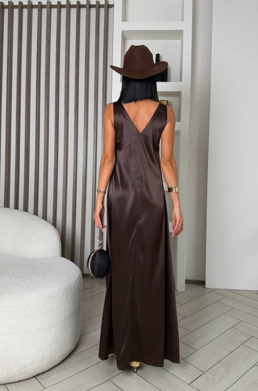 платье атласное,шелковое платье комбинация,шелковое платье,платье комбинации,длинное платье