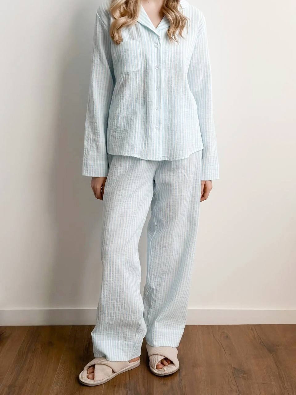 женские пижамные комплекты,пижама женская,пижам,пижама голубого цвета,женская пижама с брюками