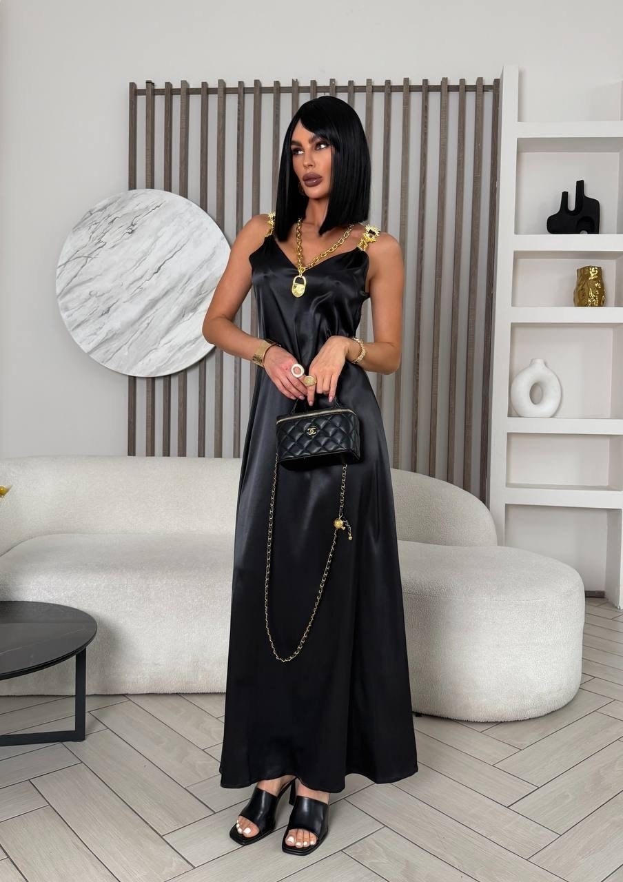 платье атласное,шелковое платье комбинация,шелковое платье,платье комбинации,длинное платье