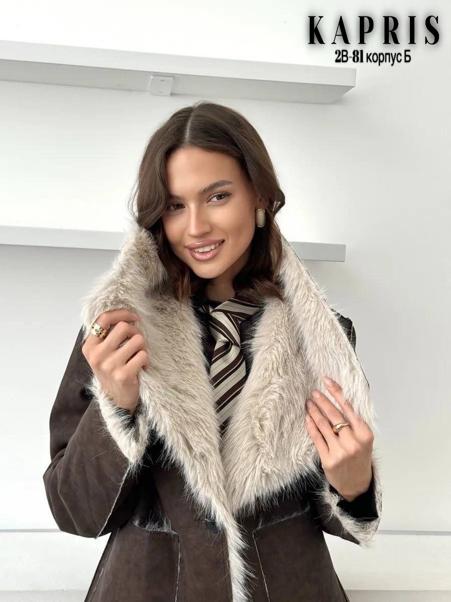 женская дубленка,дубленка искусственная emberens,дубленка укороченная,стильная дубленка,дубленка зимняя кожаная