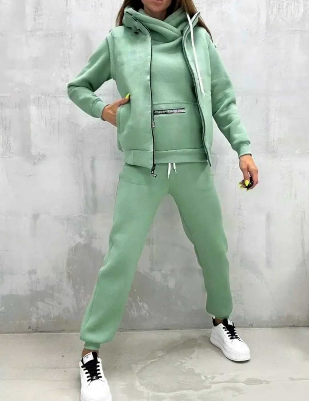 спортивные костюмы женские,женский спортивный костюм тройка,спортивный костюм тройка из футера,утепленный спортивный костюм,спортивный костюм тройка с начесом