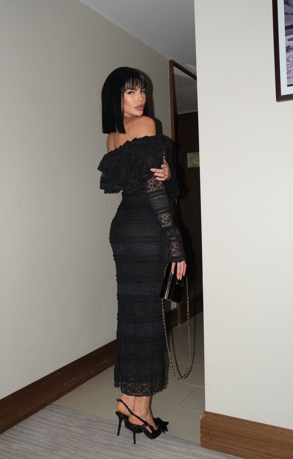 кружевное платье,модное платье,шикарное платье,чёрное кружевное платье,платье вечернее