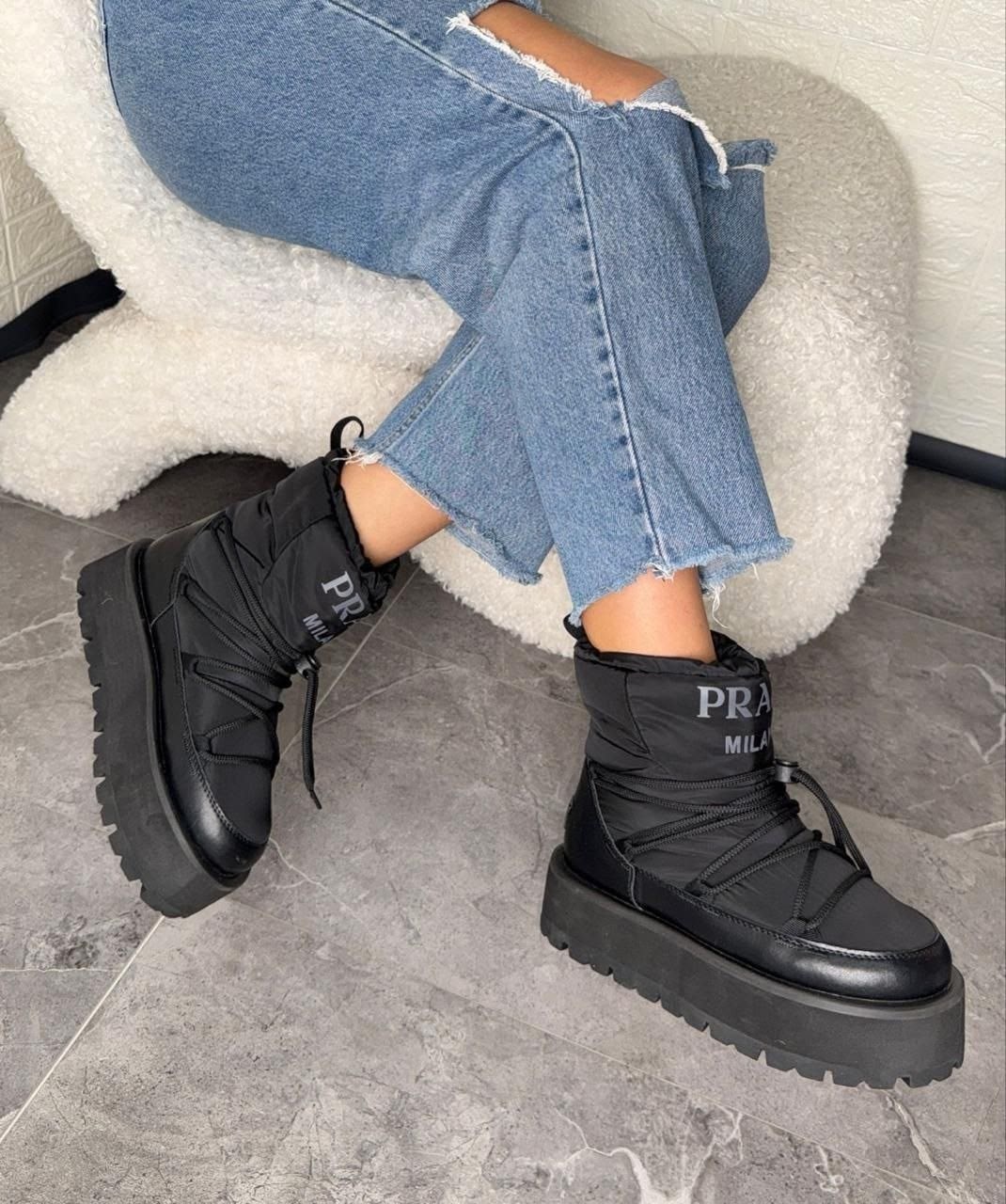 дутики prada,дутики прада женские,дутики прада,дутики женские,дутики зимние женские