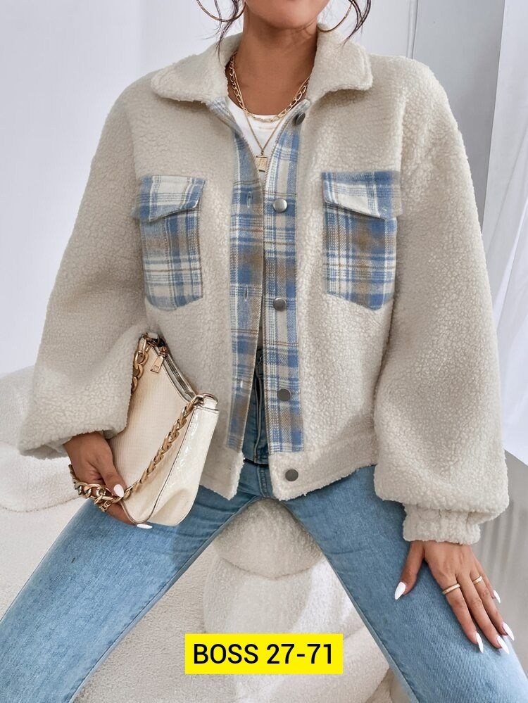 куртка в клетку,куртка модная,повседневная куртка,женская куртка,клетчатая куртка