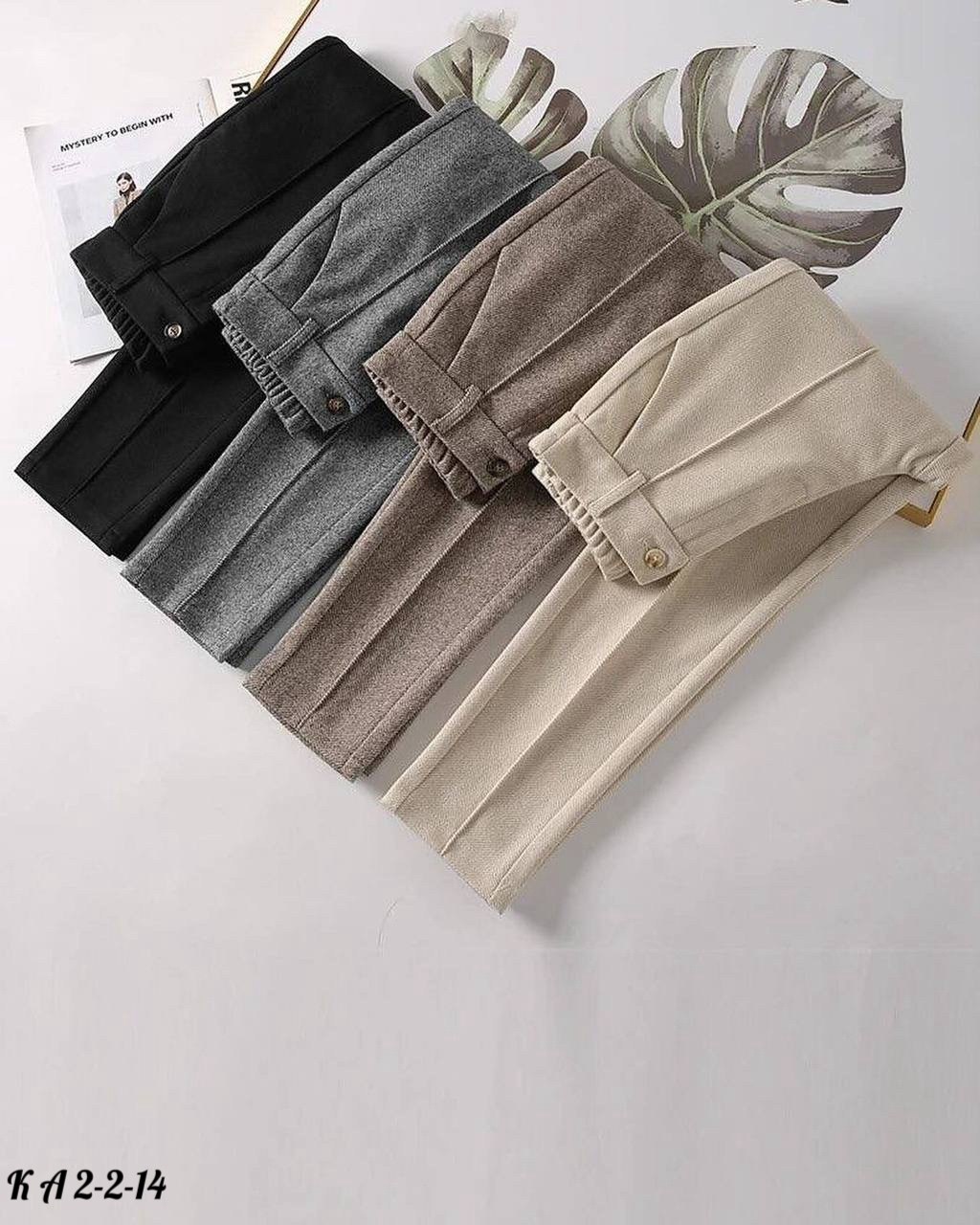 женские шерстяные брюки,шерстяные брюки,теплые брюки,повседневные брюки,брюки свободные
