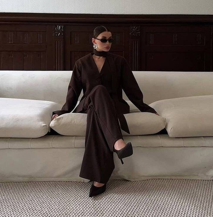 стиль и мода,элегантный брючный костюм,элегантные пальто,костюмы брючные женские