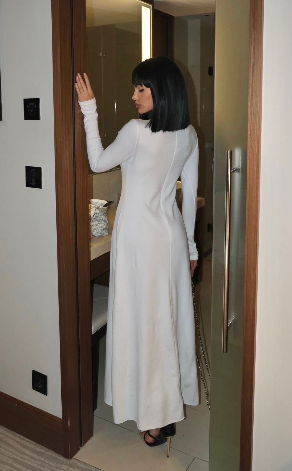 элегантные наряды,платье стиль,стильные наряды,трикотажное платье,платье женская