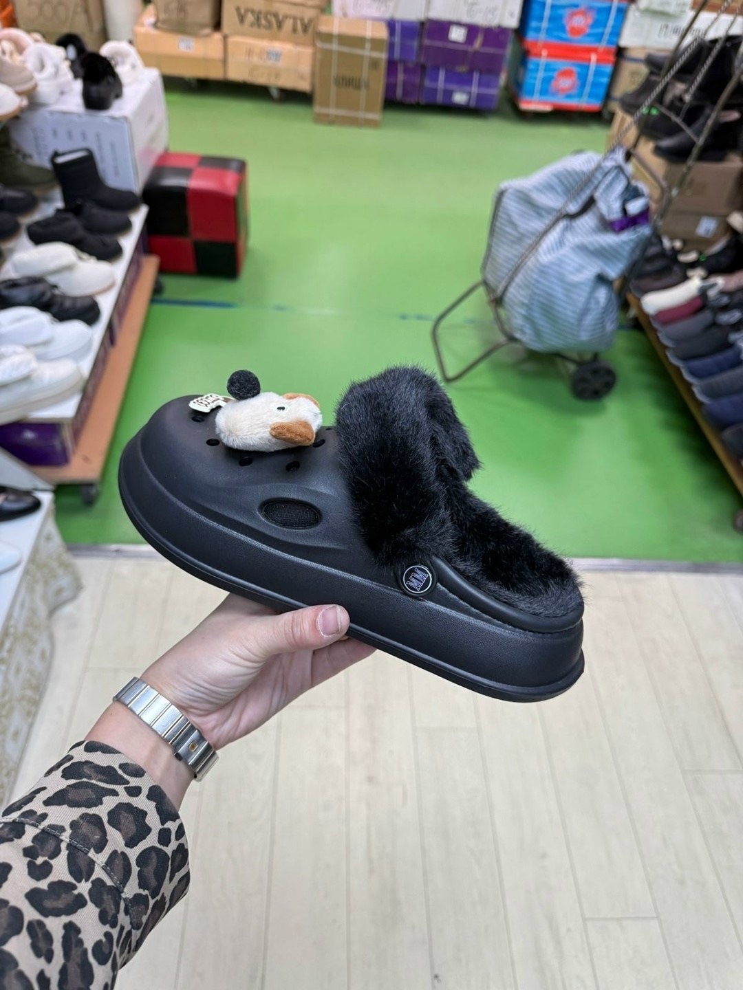 ,модные тапочки,домашние тапочки,женская ,зимние тапочки