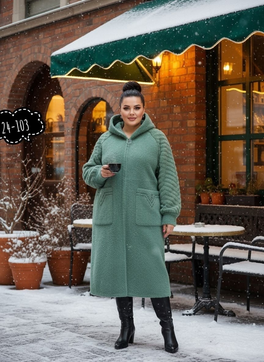 пальто барашек,стильное пальто,пальто с капюшоном,зимнее пальто,пальто