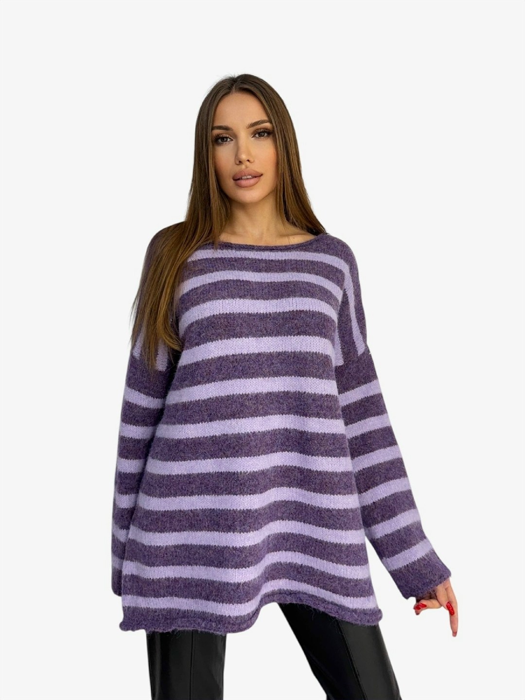 свитер теплый в полоску оверсайз,кофта оверсайз в полоску,свитер в полоску,женский джемпер в полоску,свитера женские