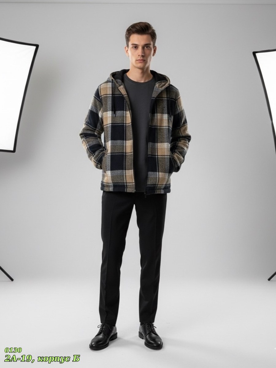 повседневная куртка,теплая рубашка с капюшоном,клетчатая куртка,теплая рубашка