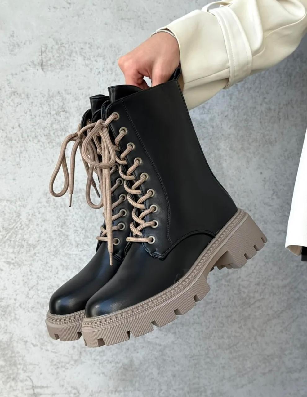 ,ботинки женские,модные ботинки,зимняя  женская,женские ботинки на шнуровке