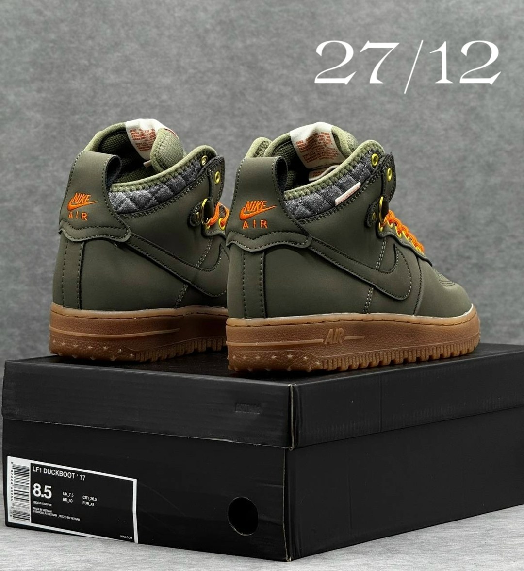 кроссовки зимние nike air force 1,кроссовки зимние nike air force,nike air force 1 duckboot,кроссовки высокие зимние nike air force,кросcовки nike air force 1
