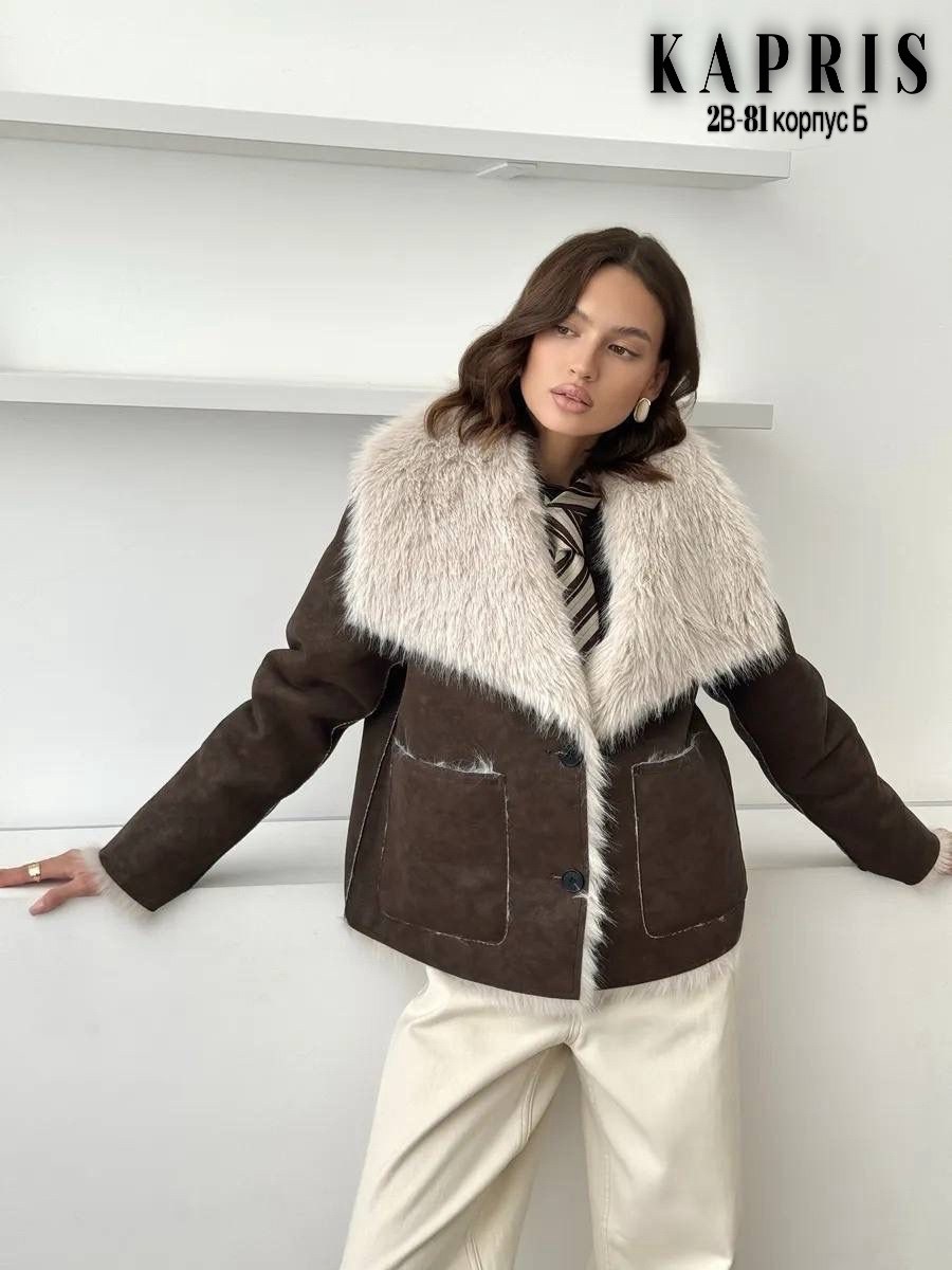 женская дубленка,дубленка искусственная emberens,дубленка укороченная,стильная дубленка,дубленка зимняя кожаная