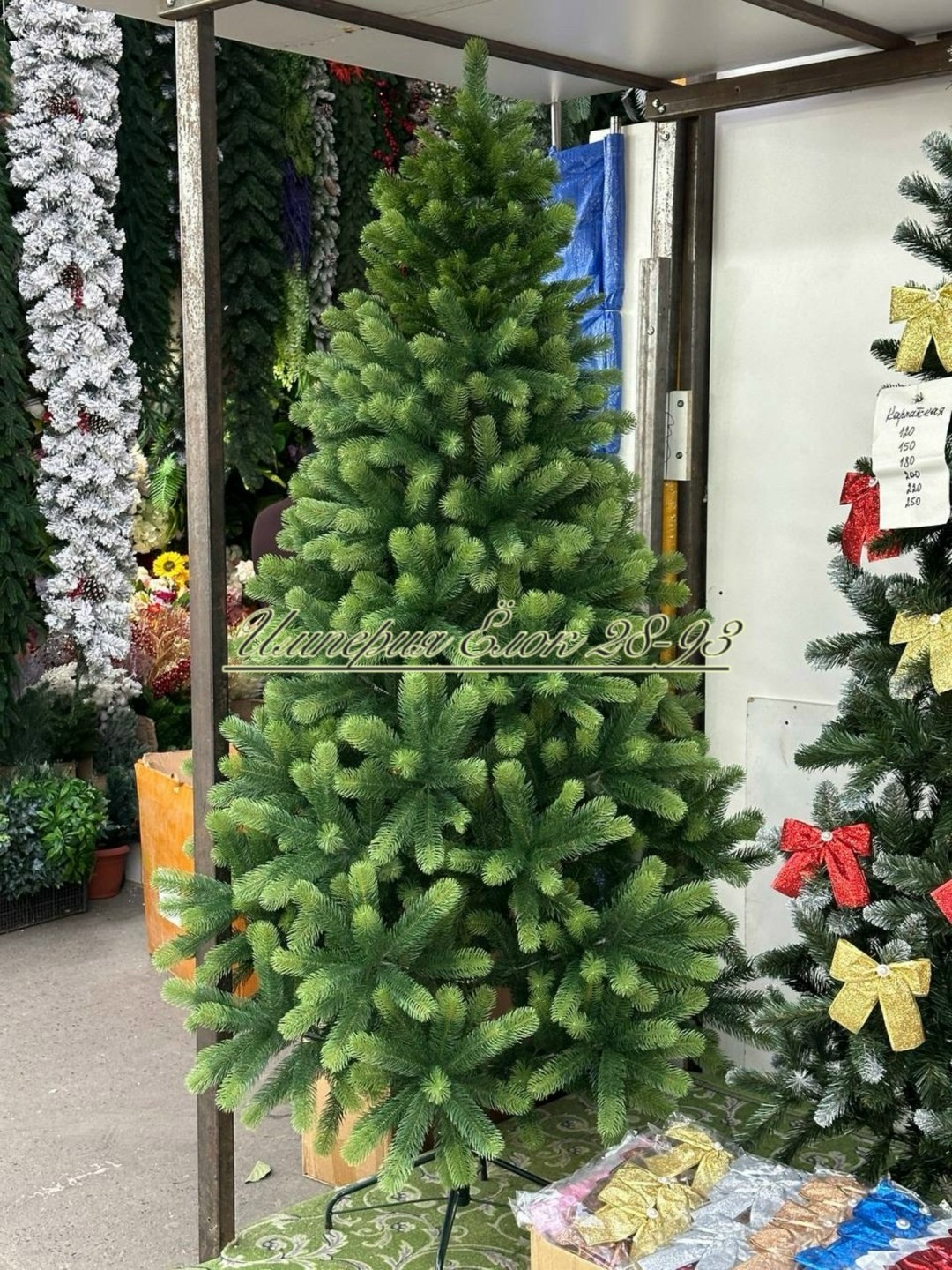 новогодние банты,банты для украшения,елочное украшение бант,бант на елке,елочные банты