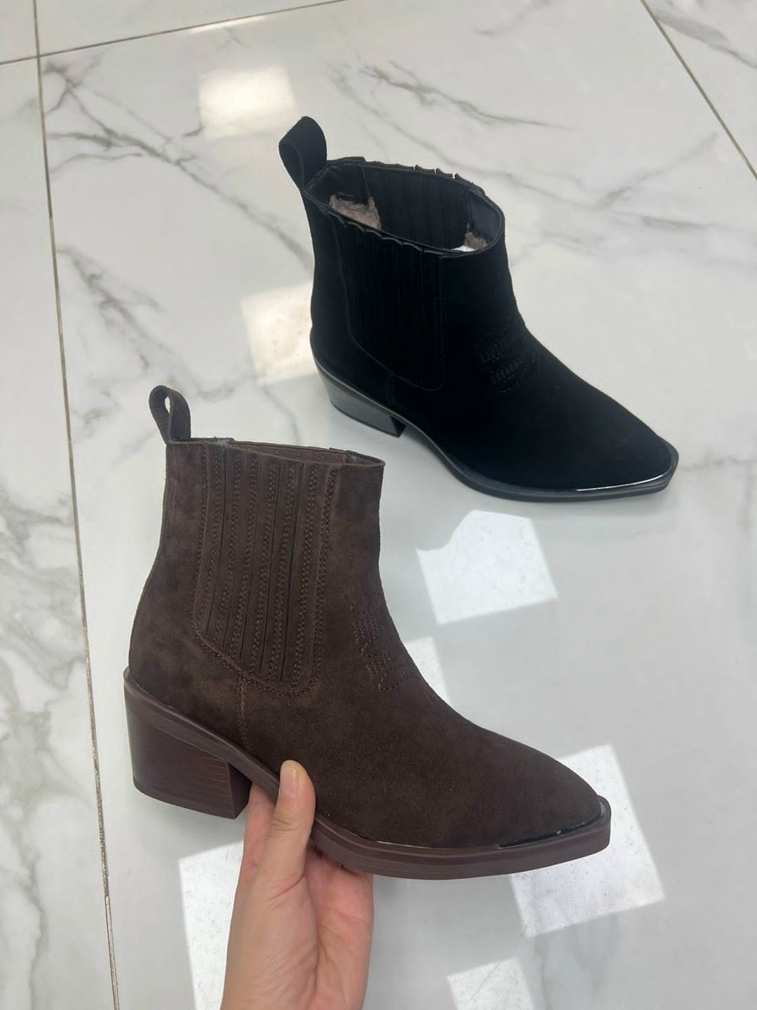 ,казаки замшевые эконика,ботильоны казаки, женская,полусапоги