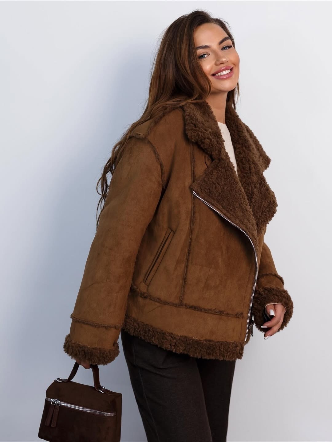 дубленка женская,стильная дубленка,короткая дубленка,укороченная дубленка,дубленка авиатор