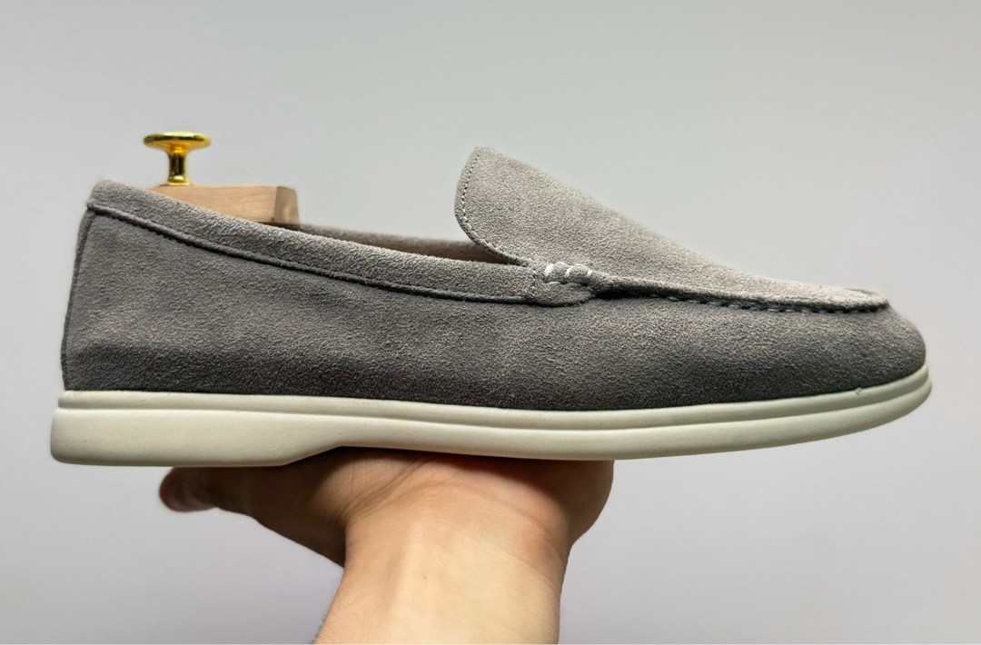 лоферы из натуральной замши loro piana,loro piana лоферы мужские,loro piana лоферы,,лоферы замшевые loro piana
