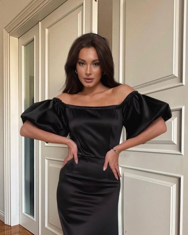 платье атласное,платье,стильное платье,платье женская,вечернее платье