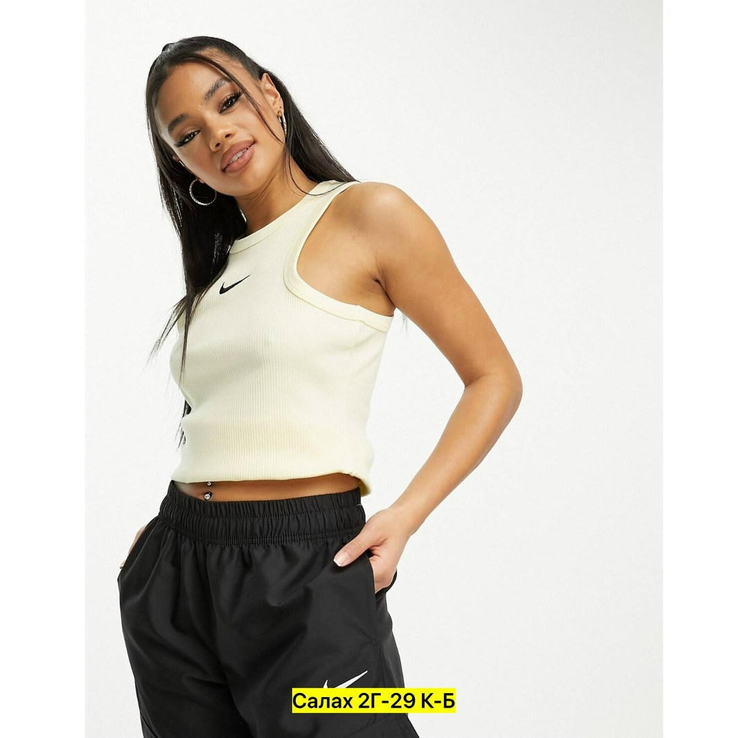 топ в рубчик nike,женская майка,спортивные топы,футболки и топы,майка топ