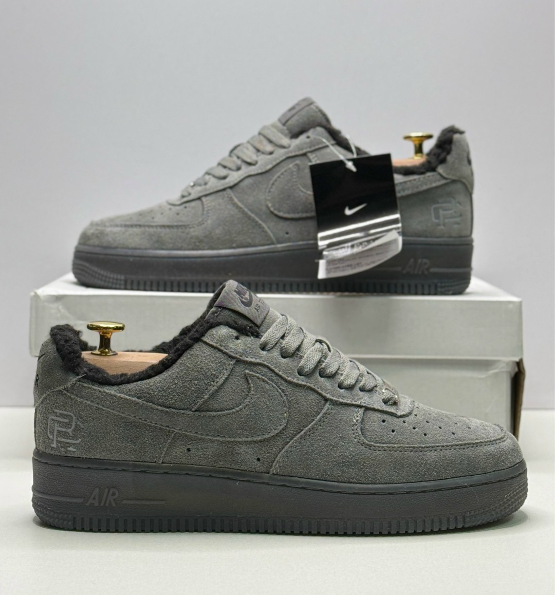 кросcовки nike air force 1,nike air force 1 low,nike air force 1 low grey suede,зимние кроссовки nike air force 1,мужские кроссовки nike air force 1